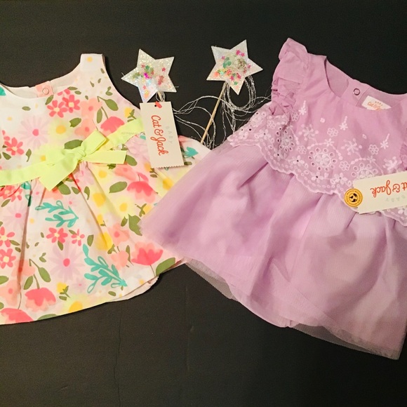 🐱NWT 2 DRESS BUNDLE 0-3 MONTHS - Picture 2 of 8